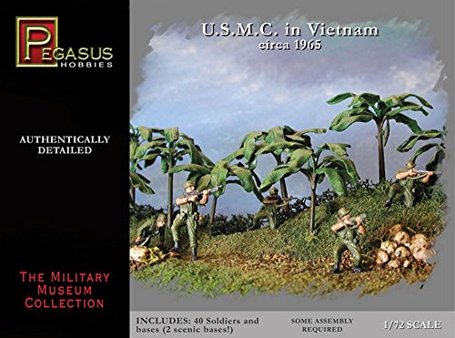 Pegasus PG7401Â â€“Â Vietnam War: US Marines 1: 72Â Plastic Model Kit