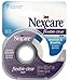 Nexcare Tape, Flexible Clear, 3/4 Inches X 252 Inches / 7 Yards (Pack of 6)