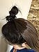 DevaLook Hair Extensions 24 Inches No Front Parting Half Head Wig Long Wavy Brown Blonde Ombre Clip in Wig (Chocolate brown to honey blonde)