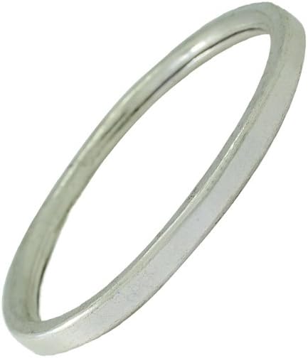 Frabjous1 Ethnic German Silver Circular Kada for Men, Bracelets for Girls, Bracelets kada for Girls