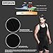 DRSKIN Undershirts Running Shirt Tank Tops Men's Cool Dry Compression Baselayer Sleeveless (Packs of 1, 2, or 3 Deals) (Manggo B-B01 M)