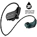 Aztine Waterproof MP3 Player, IPX8 & Underwater 3 Meters Waterproof Headphones for Swimming, with Shuffle and Order Playing, Single Song Cycle, Support Plaslists