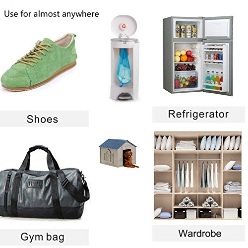 8 Pack Diaper Pail Deodorizer, Natural Diatomite Carbon Filters Refill