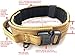 Tactical Dog Collar with Handle 2 Inch Nylon, Metal Quick Release Buckle, Reflective Stitching, Patch Area, Heavy Duty D-Ring, ID Tag Loop, USA Flag, Fits Medium-Large Pet - K9 for Walks or Training