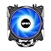 upHere New CPU Cooler with 4 Direct Contact Heatpipes, AC Blue LED Fan,AC12BE