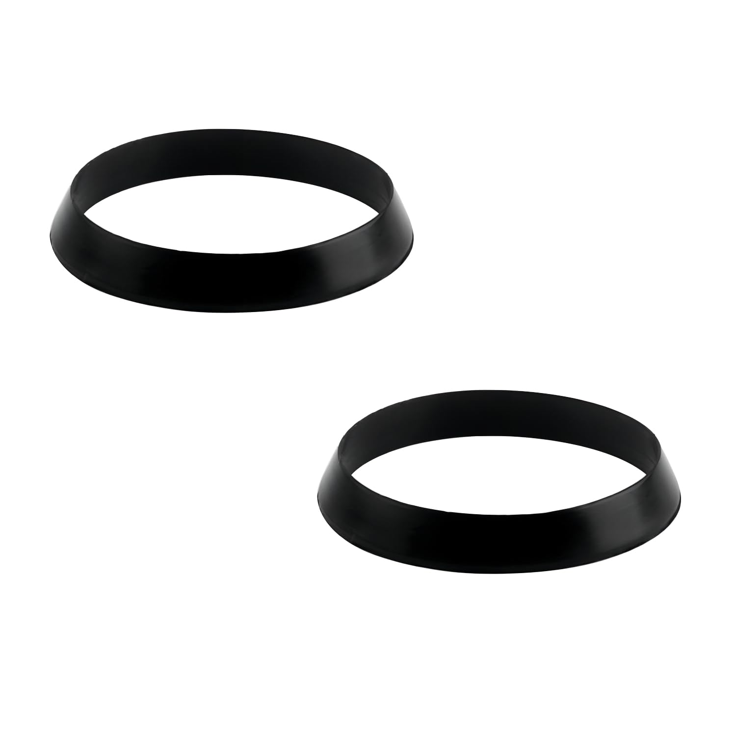 Qrity 6 PCS Cone Seal Ring, Slip Joint Washer, Rubber Washer for Drain Pipe Sink Odour Trap Siphon, 32MM Waste Pipe O Ring Seal — image 1