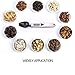 Apsung Digital Kitchen Scale, Spoon LCD Display Electronic Measuring Spoon, Household Supplies Food Weight Scale 500/0.1g Gram, Stainless Steel + ABS