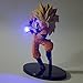 KAKALIN Dragon Ball Z Super Saiyan 3 Son Goku Action Figure Kamehameha LED Light 150mm