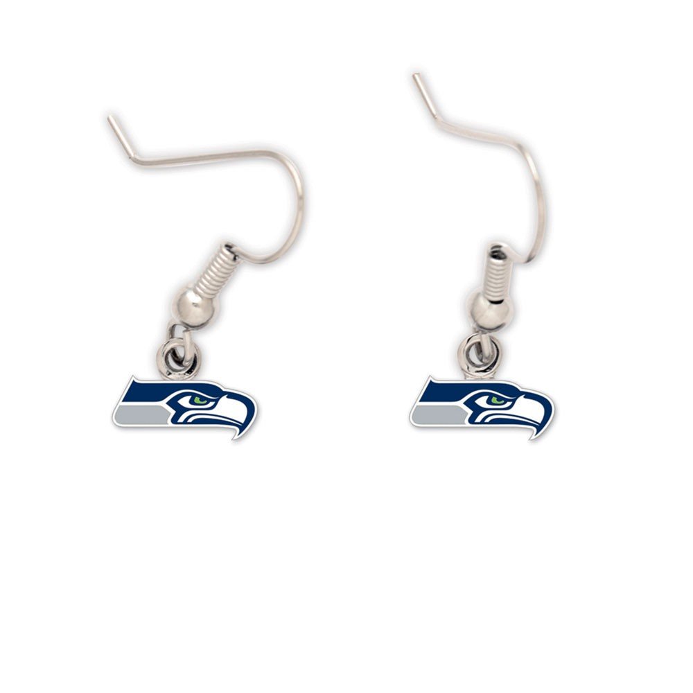 WinCraft NFL Seattle Seahawks 48747012 Earrings Jewelry Card