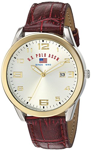 U.s. polo assn. classic men s us5150  two-tone watch wi…