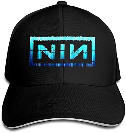 Sunny Fish6hh Unisex Adjustable Nine Inch Nails Baseball Caps Hat One Size Black