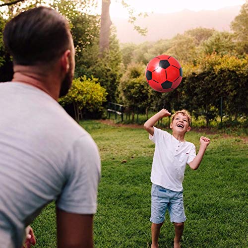 Mini Soccer Ball, 6PCS Foosball Balls Colorful Kids Mini Toy Soccer for Toddlers, 7.5inch Inflatable Soccer Rubber Soccer for Kids, with Pump