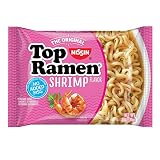Nissin Top Ramen Shrimp Flavor Ramen Noodle Soup 3 oz (Pack of 24)