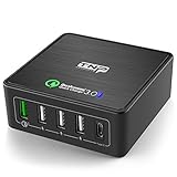 TNP Quick Charge 3.0 USB Wall Charger Multi Port 5 Port 40W Fast Charging Station Power Adapter Plug USB-C / USB Type-C For Galaxy S7 S6 Edge Plus, iPhone 7 / 6s / Plus, iPad Pro / Air 2 / mini