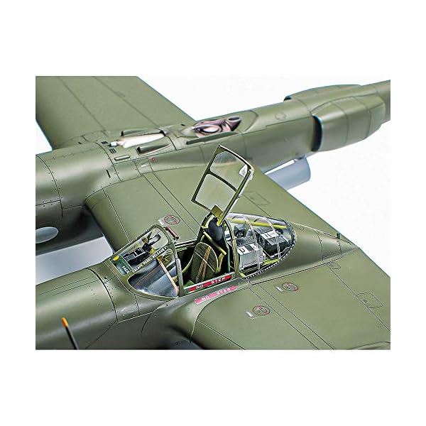 TAMIYA 300061120 1:48 US P-38 F/G Lightning, originalgetreue Nachbildung, Modellbau, Plastik Bausatz, Basteln, Hobby… – Bild 8
