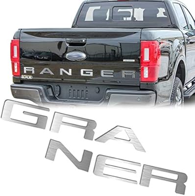 Xotic Tech Rear Trunk Tailgate Vinyl Decal Insert Letter