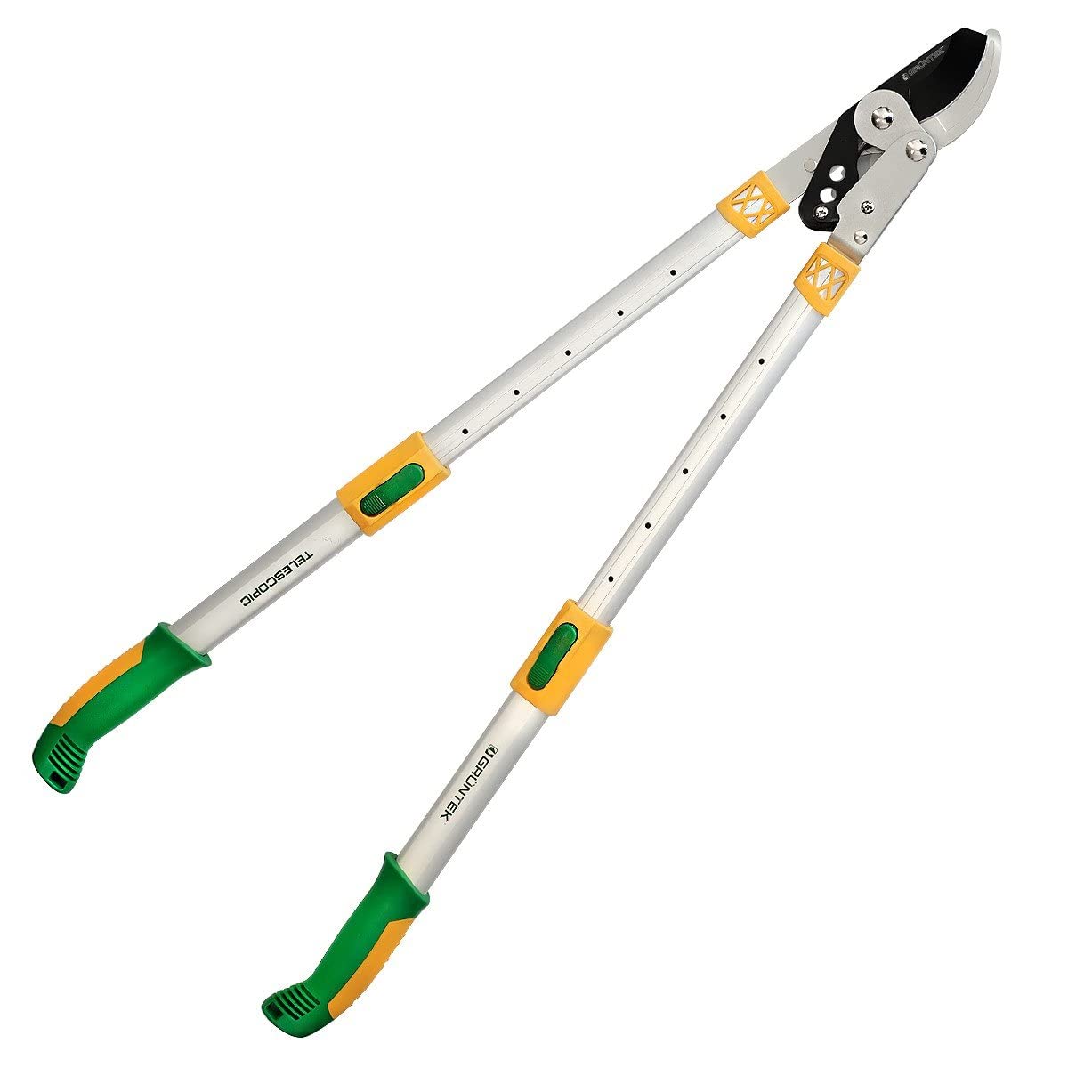 GRÜNTEK Telescopic ByPass Lopper XT 940 Smart-Cutting System. Extra Long Extendable Lopper 685-940 mm, with ergonomic handle