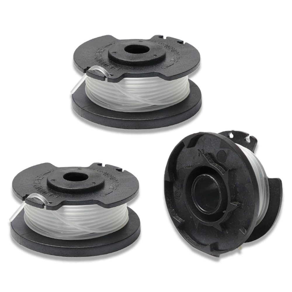 3 Pcs Strimmer Spool Line Compatible with Einhell GE-CT 18/28 Li GE-CT 18/28 Li TC,Nylon Grass Trimmer Replacement Spool Wire (4.9m×1.6mm)