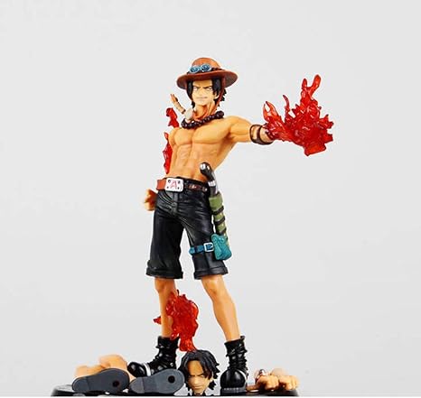 Amazon Co Jp Shwsm おもちゃ おもちゃ像ワンピースおもちゃモデルの漫画のキャラクターコレクション お土産 Fire Fist Ace 17cm ホーム キッチン