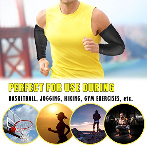 image for RoryTory Cooling Arm Elbow Compression Sleeve Sun Guard Tattoo Sleeves