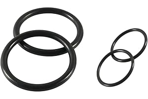 NATEFEMIN 4Pcs Large/Small Sealing Ring, Automotive Solenoid Viton Seals O Ring Seals Washer for BMW Vanos E46 E60 E81 E82 E8