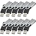 KEXIN 50PCS 2GB USB Flash Drive Memory Stick - Bulk Pack - USB 2.0 Swivel Design Black