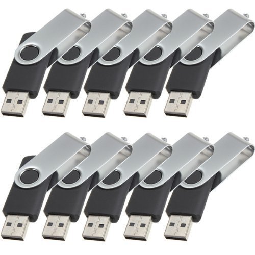 KEXIN 2GB USB 2.0 Swivel Flash Drive, 100pcs