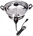 Shabu Shabu Hot Pot, Electric Mongolian Hot Pot With Divider
