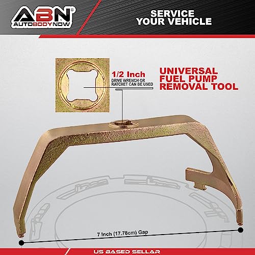 ABN Universal Fuel Pump Removal Tool Fuel Tank Lock Ring Tool