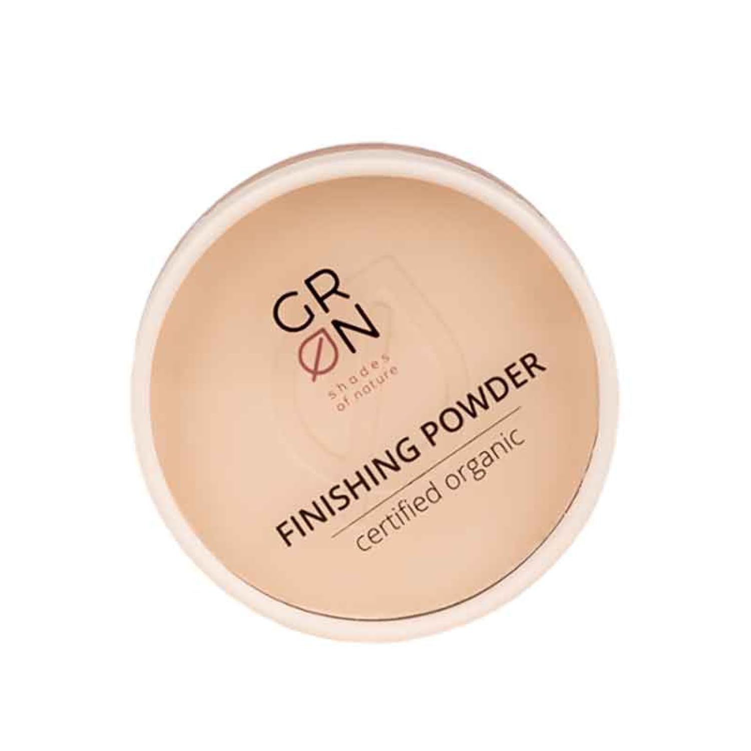 Grn [Green] Organic Cosmetics Finishing Powder White Ash - Compact Powder With Matte Effect - Light Texture, Natural Minerals - Vegan - Talc Free - 9 G