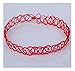 LEFINIS Stretchable Gothic Tattoo Choker Hippy Elastic Pendant Necklace 10pcs Set