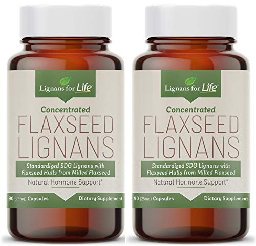 Lignans For Life Flaxseed Lignans, 90 capsules, 2 Pack