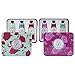 La Chatelaine 20% Shea Butter Hand Cream Travel Size Tin Gift Set (Aqua & Eggplant)