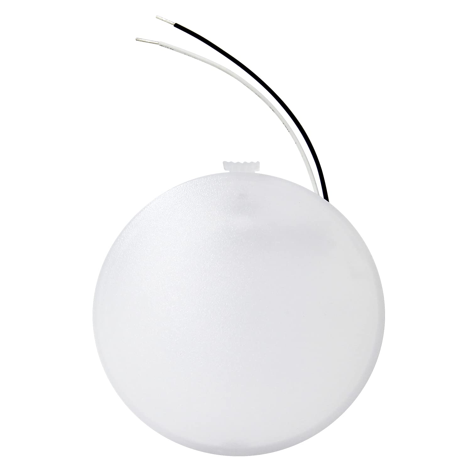 Lighteu, 12 V/6 W/12 x 12 x 1.7 cm super easy Construction LED ceiling light with switch for boat, yacht and caravan, camper van, Motor Home [Energy Class A +]