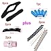 Bang Magic Sponge French Twist Clip Hair Styling Diy Ponytail Twister Hairstyle Donut Former Maker Shaper Curler Hair Clip Braider for Women Kid Girl (Daily-Care) 346