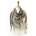 PASKMLNA® Triangle Knitted Lace Scarf
