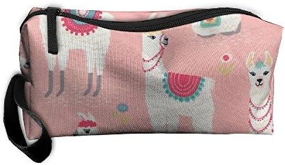 Cosmetic Bags Brush Pouch Alpaca Portable Makeup Bag Zipper Wallet Hangbag