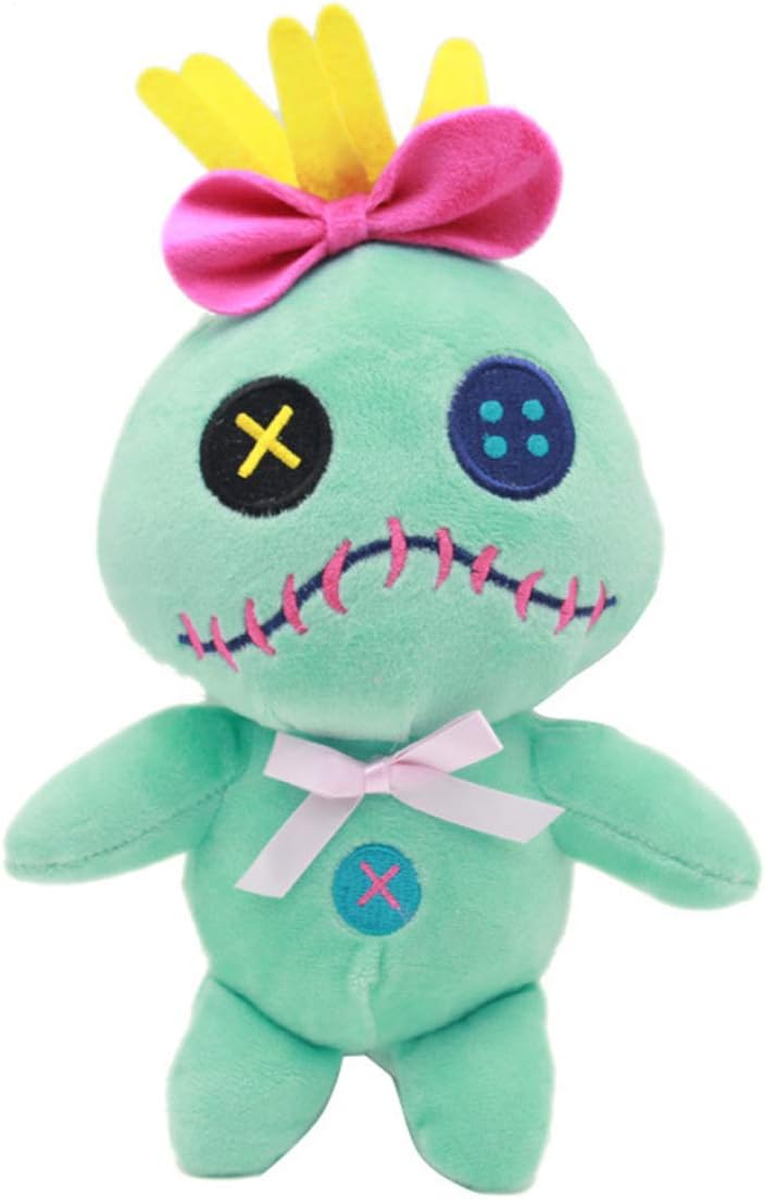 Humphreywangzhijun Elegant Kawaii Lilo And Stitch Scrump Plush Toys Doll Stich Plush Soft Stuffed Animals Toys For Children Kids Birthday Gift(None 2 22Cm(approximately 100g))