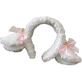 Plush Lamb Headbands Furry Cartoon Animal Ears Hair Hoop Hair Accessories Party Costume Photo Props
