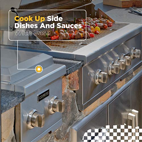 Coyote BuiltIn Double Side Burner, Natural Gas C1DBNG Pricepulse