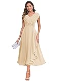 BOLENSYE Plus Size Mother of The Bride Dresses