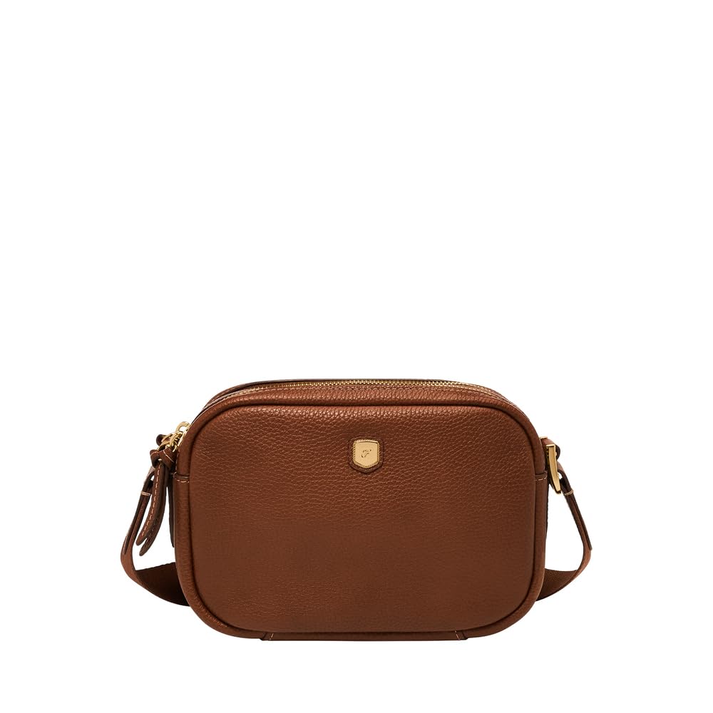 Photo 1 of Fossil Danni Crossbody Bag, Medium Brown