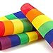 50PCS Rainbow Gay Pride Stick Flag and 500PCS LGBT Love Rainbow Heart-Shaped Stickers for Mardi Gras, Rainbow Party Gifts, Crafts Envelope Sealing Labels