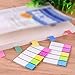 SIQUK 3160 Pieces Colored Page Markers Sticky Index Tabs Note Tabs Polka Dots and Stripes Page Flag Tabs Fluorescent Sticky Note, 22 Sets