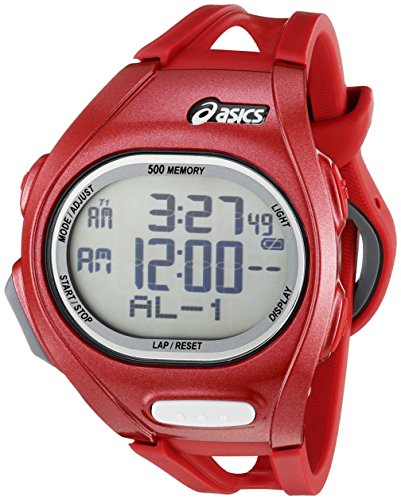 Asics Red Race Chronograph Running Watch CQAR0203