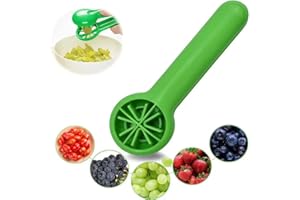 1pc,Grape tool, Tomato Cherry Strawberry tool Green Multifunctional Vegetable And Fruit tool, NoBlade, Kitchen Gadget Kitchen