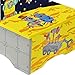Fantasy Fields - Outer Space Thematic Kids Wooden Step Stool with Storage | Imagination Inspiring Hand Crafted & Hand Painted Details | Non-Toxic, Lead Free Water-based Paint