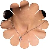 Sttiafay Vintage Cherry Necklace Choker - Gold Ruby Pendant With Red Crystal - Fruit Chain Jewelry for Women