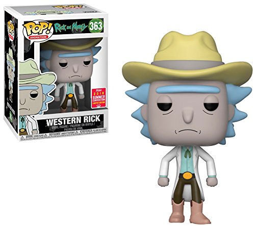Funko Pop Rick and Morty Western Rick Summer Convention Exclusive