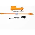Animal Electric Prod Hot Shock,Electric Rechargeable Hand Prod Shock Animals Livestock Farm Pig Cattle Prod Safety Shock Prodder with Battery 8000-10000V